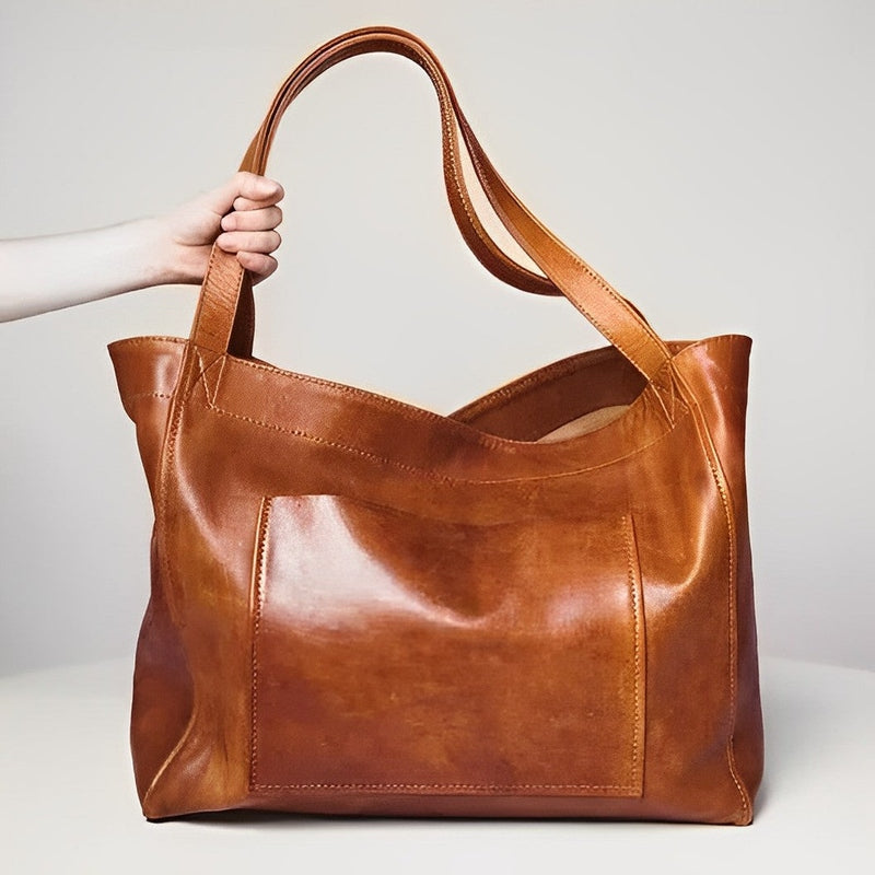Lily Melbourne Aurora - Stylish vintage leather shoulder bag for everyday elegance
